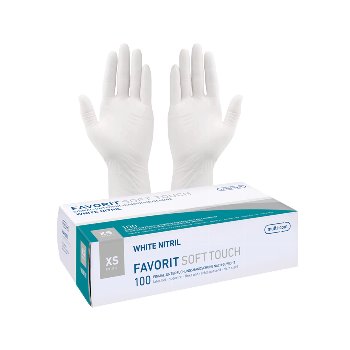 FAVORIT Soft Touch White/Blue